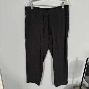 CK Calvin Klein Dark Gray Pull On Joggers Loungewear Pants Women's Size Large